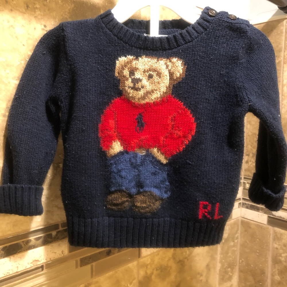 Ralph Lauren Bear Sweater